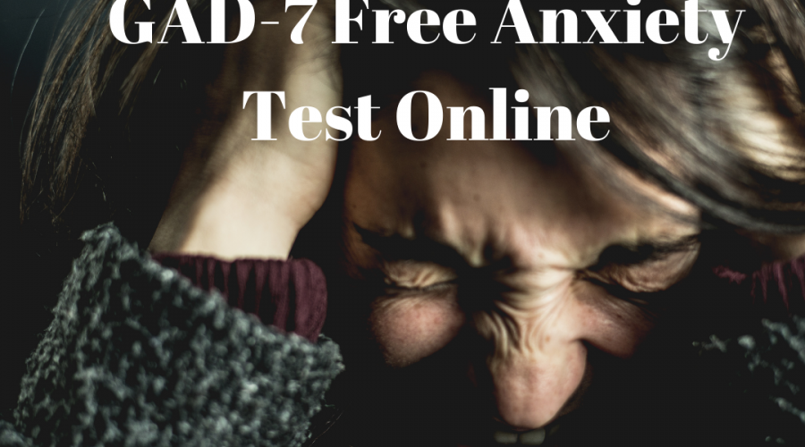 Free online self-assessment anxiety mental health questionnaire based test with GAD-7