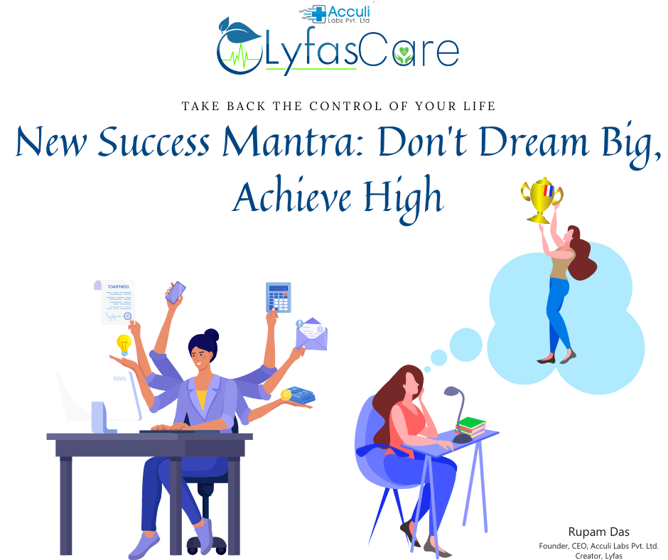 New Success Mantra: Don’t Dream Big, Achieve High*