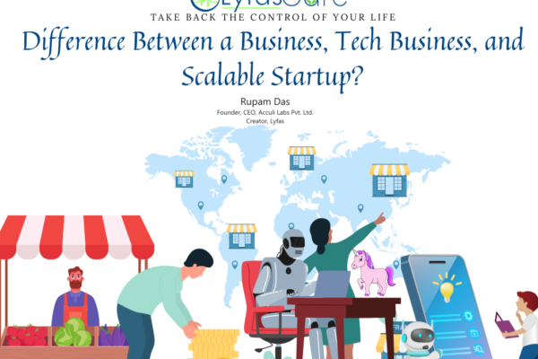 Difference Between a Business, Tech Business, and Scalable Startup